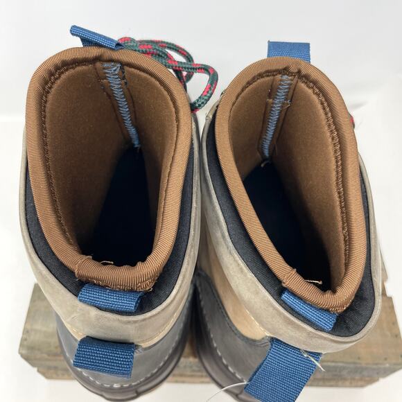 J. Crew Men's Nordic High Insulated Boots In Tan Size 12 New - Picture 9 of 11